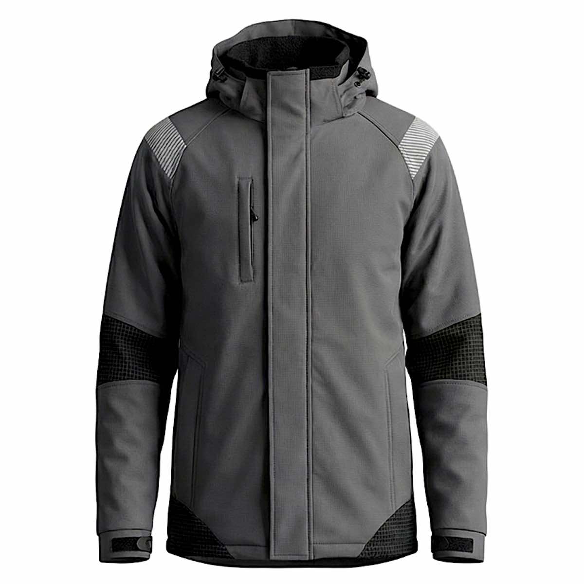 Куртка зимняя Softshell BoSafety ATLANTA-J Grey Black (Литва) Куртка зимняя Softshell BoSafety ATLANTA-J Grey Black (Литва)